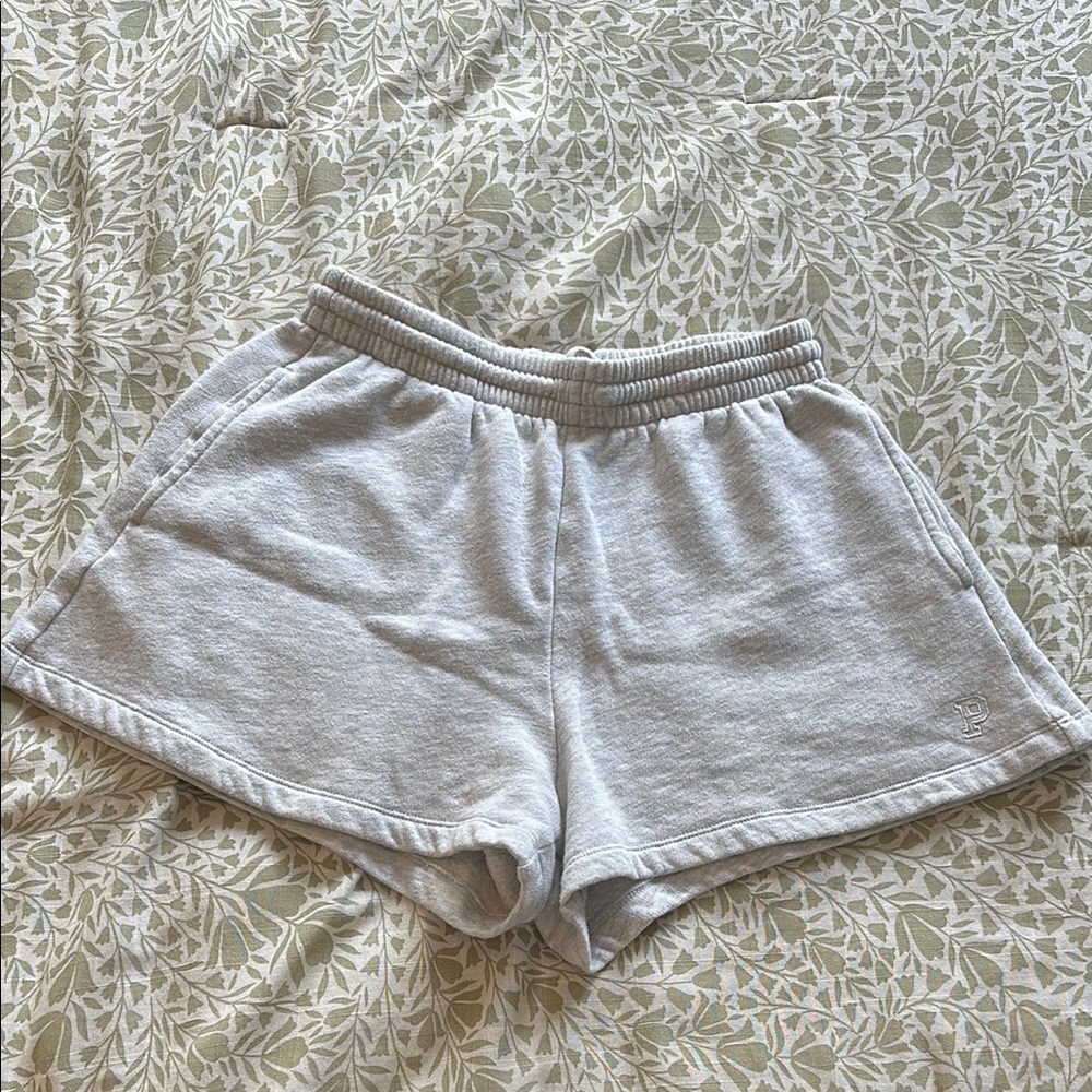 PINK Victoria's Secret gray shorts